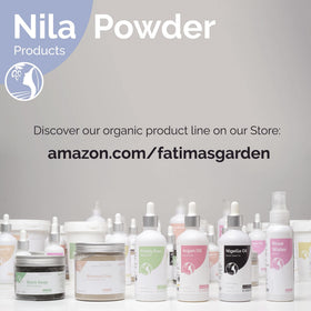 Fatima's Garden in bathroom lifestyle scene showing ritual use and relaxing beauty benefit