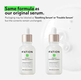 Fation NOSCA9 dropper dispensing serum texture, fast absorption benefit