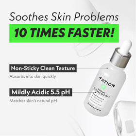 Fation NOSCA9 dropper texture close-up illustrating quick absorption benefit