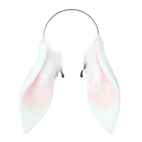 Faylay front view of bunny ears headband showing plush finish and shape