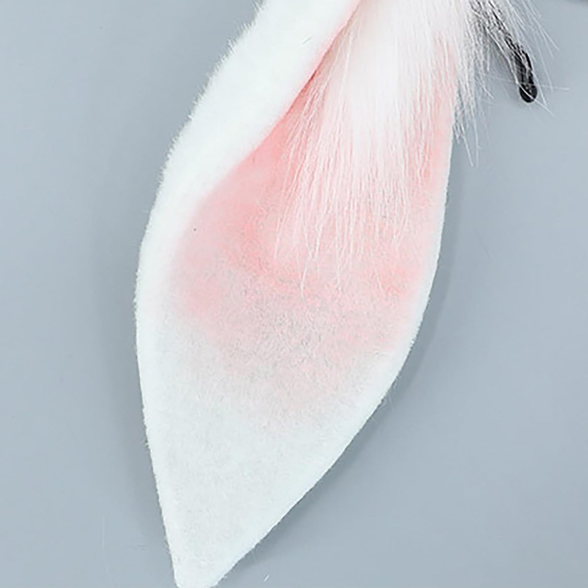 Faylay detail of internal wire bend allowing poseable rabbit ears