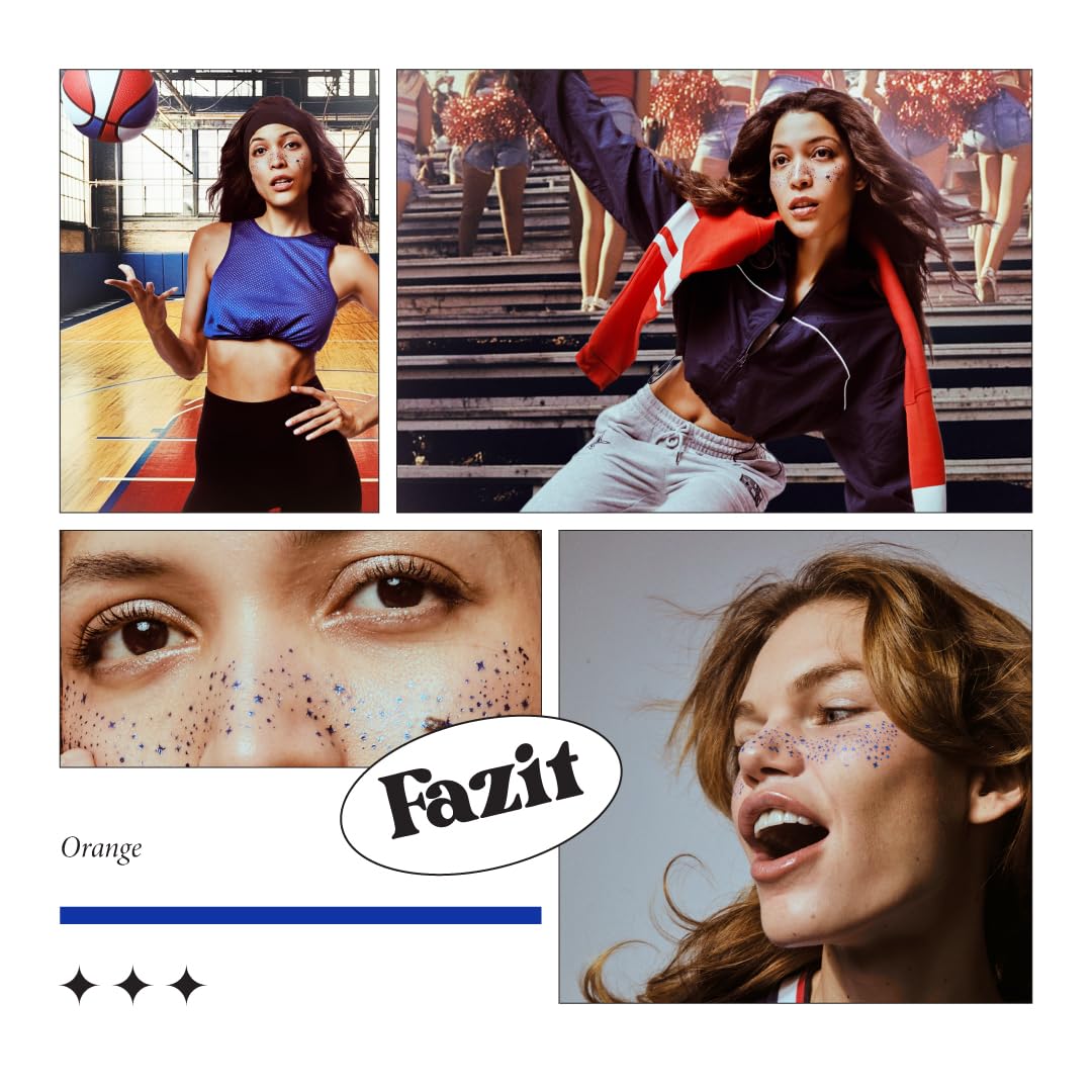 Fazit label and brief instructions for quick press-and-peel application