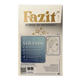 Fazit close-up of glitter texture highlighting soft skin-safe finish