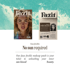 Fazit product label close-up highlighting ingredients and skin-friendly promise