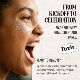 Fazit peel-off removal demonstration using micellar water for gentle cleanup