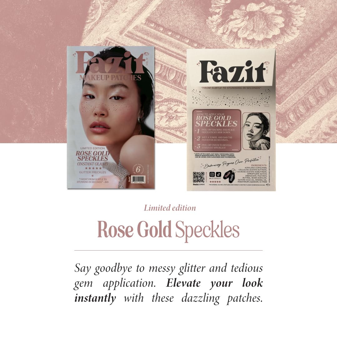 Fazit worn at festival showing long-lasting glitter for event-ready glam