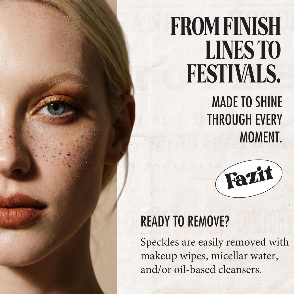Fazit patch beside a coin to show scale and easy-to-wear size