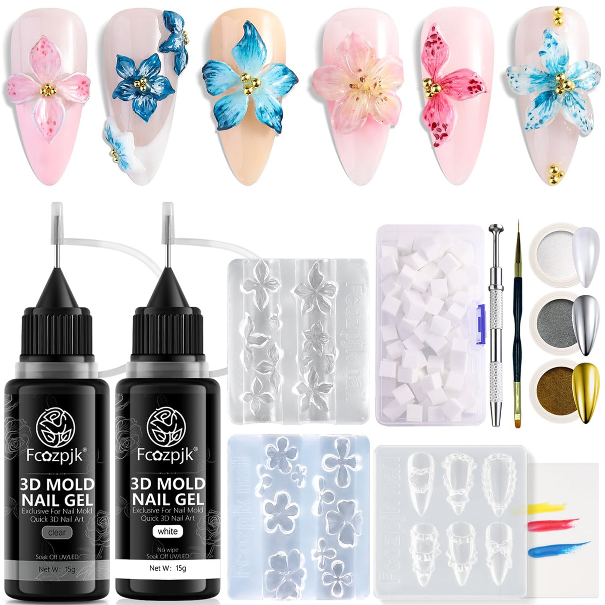 Fcozpjk front packaging showing full starter kit and benefit of complete set