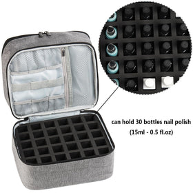 Fcozpjk small pouches holding nail files and brushes for quick access