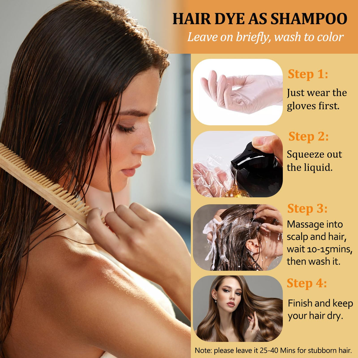 Fedulili shampoo placed in bathroom setting suggesting convenient home use