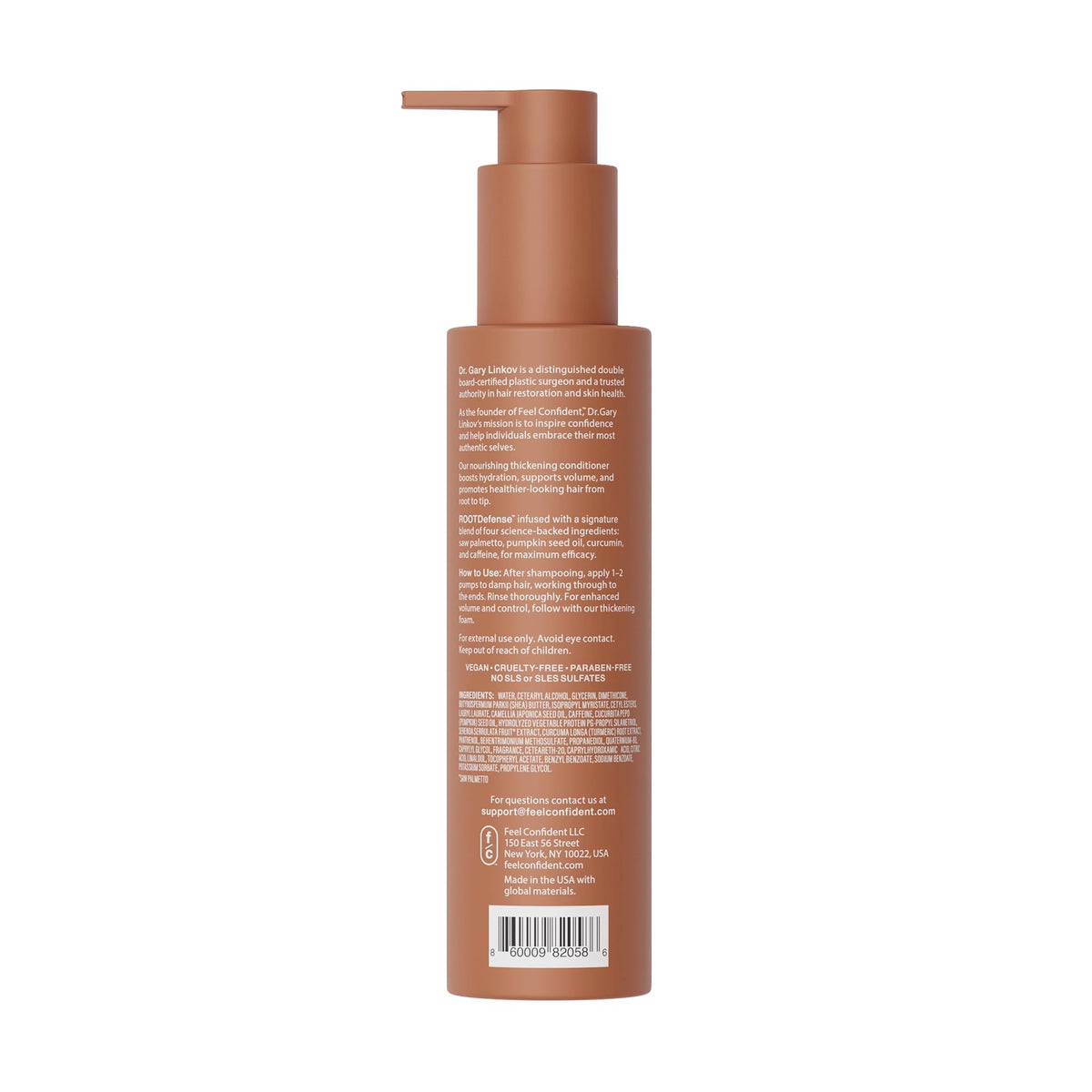 Feel Confident 9 fl oz size comparison for scale and travel planning