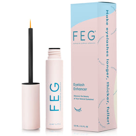 FEG front packaging showing product and applicator for clear identification and trust