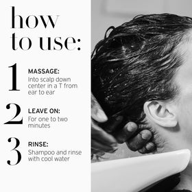 Fekkai scrub staged in bathroom lifestyle scene suggesting easy at-home use