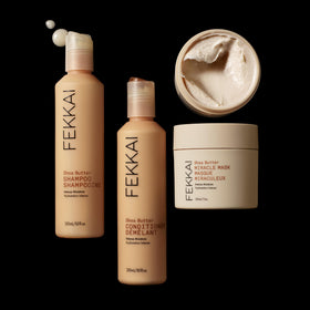 Fekkai creamy conditioner texture close-up demonstrating rich, lightweight moisture