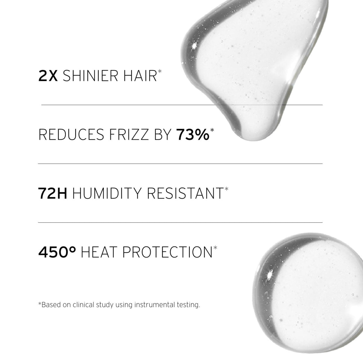 Fekkai visible before and after hair comparison showing enhanced shine benefit