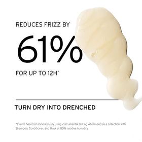 Close-up of shea butter texture in Fekkai formula highlighting nourishing creaminess