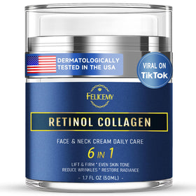 felicemy front packaging showing 6-in-1 benefits and compact bottle