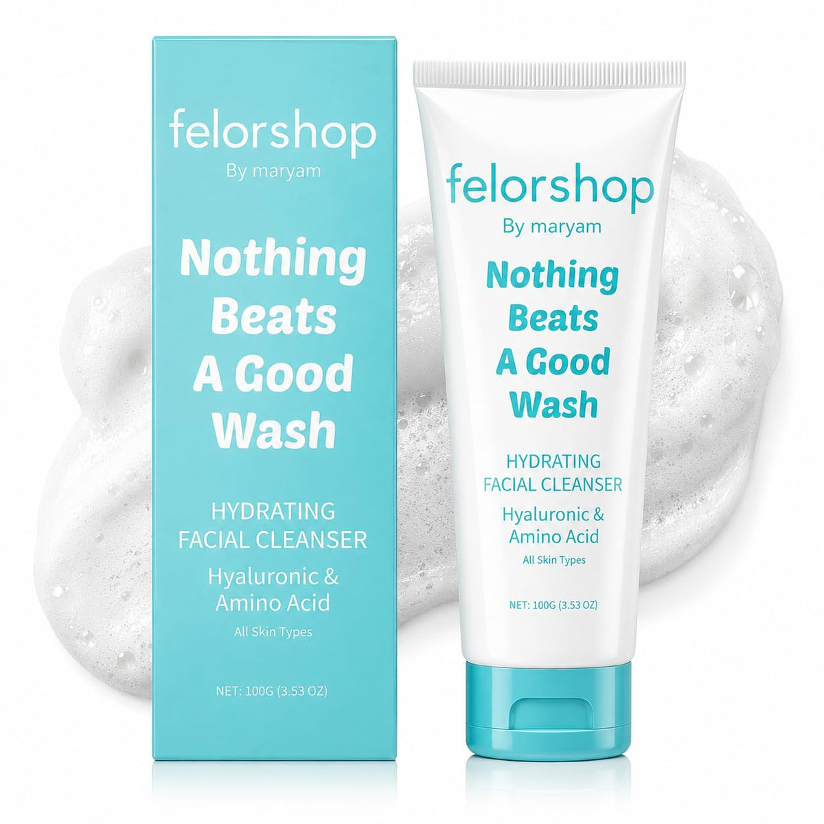FelorShop front packaging 100g tube showing product and clarity benefit