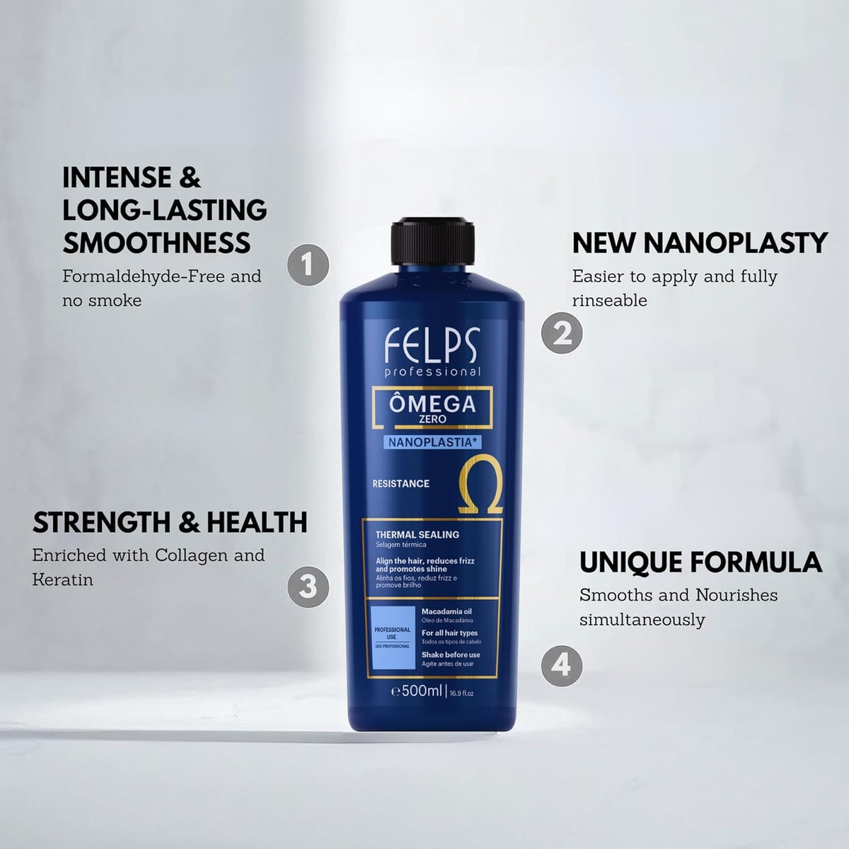 Felps Professional applied by stylist in salon demonstrating controlled application and smooth finish