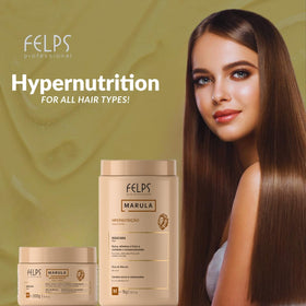 Felps Professional close-up marula oil droplet highlighting nourishing ingredient