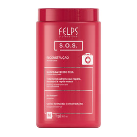 Felps Professional front tub displaying product and volume for salon use
