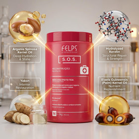 Felps Professional creamy mask texture close-up showing rich consistency