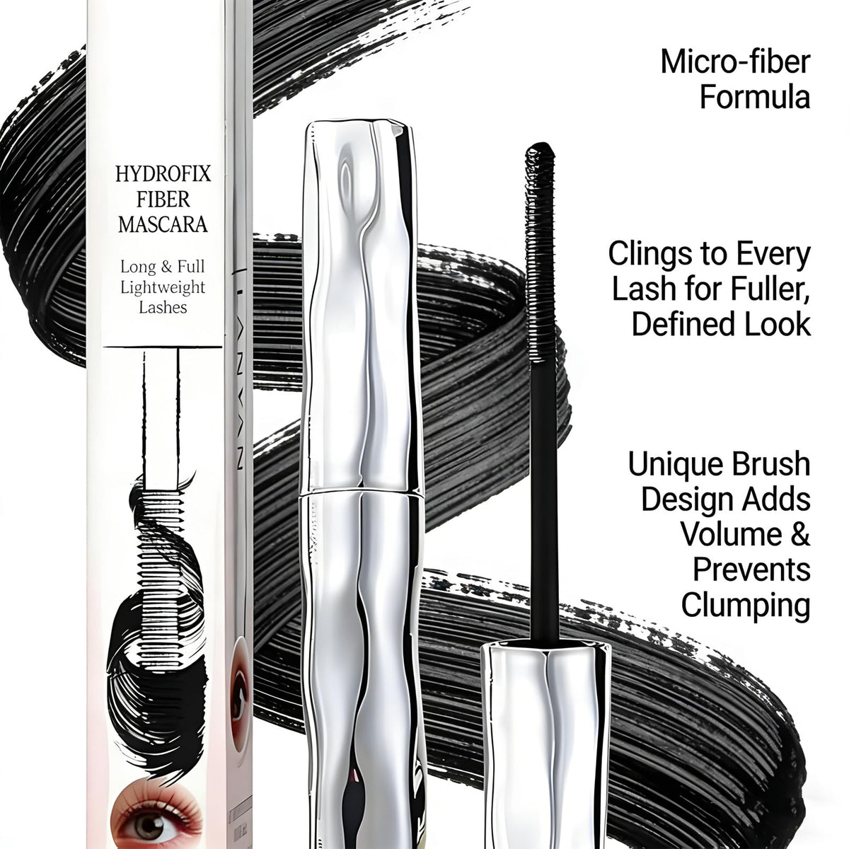 Felvaris tube beside ruler to show actual size for travel-friendly convenience