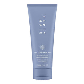 FENTY BEAUTY front packaging showing bottle and 150 mL size benefit of easy identification