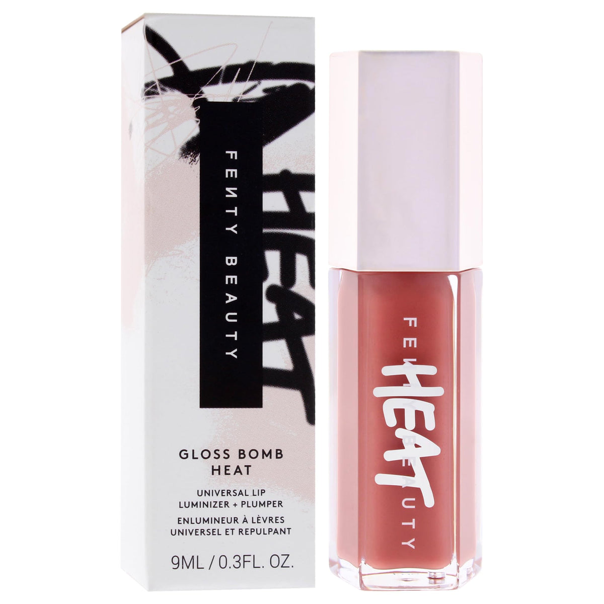 Fenty Beauty Fussy Heat texture close-up highlighting smooth non-sticky finish