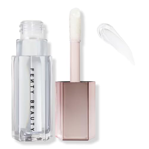 FENTY BEAUTY front packaging showing compact gloss and quick touch-up benefit