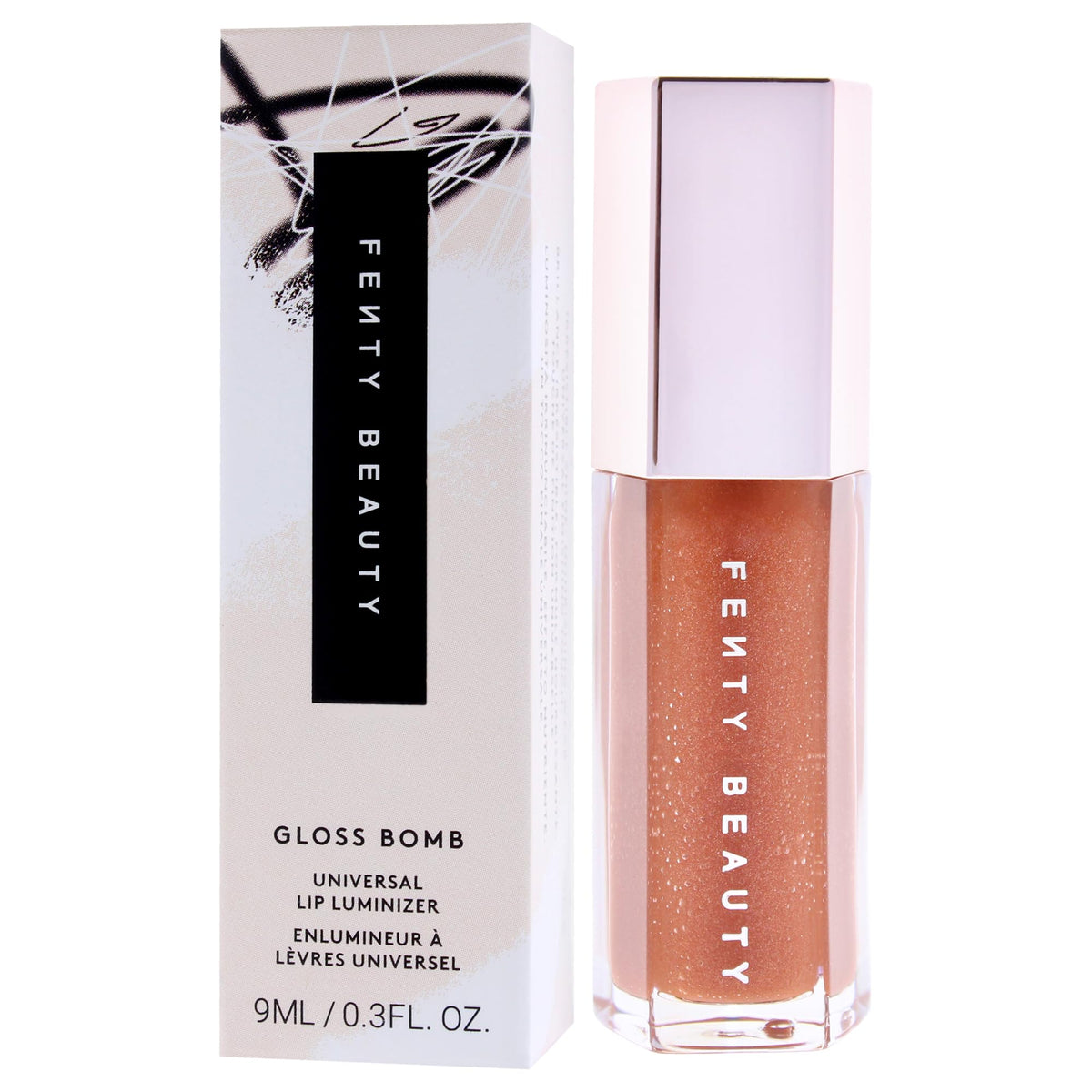 FENTY BEAUTY open tube top view showing product depth and accessible applicator