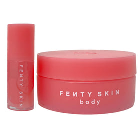 Fenty Beauty Guava Treatz doe-foot applicator delivering glossy hydration to lips