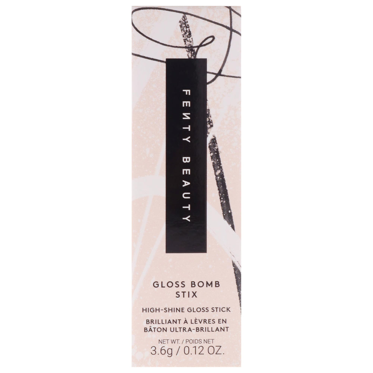 FENTY BEAUTY High Biscus applied over lipstick highlighting enhanced dimension