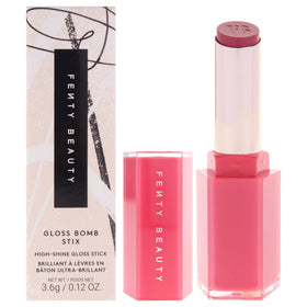 FENTY BEAUTY High Biscus front packaging shows glossy stick and color payoff