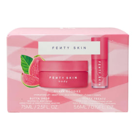 Fenty Beauty Butta Drop mini cream texture close-up showing rich buttery moisturizing benefit