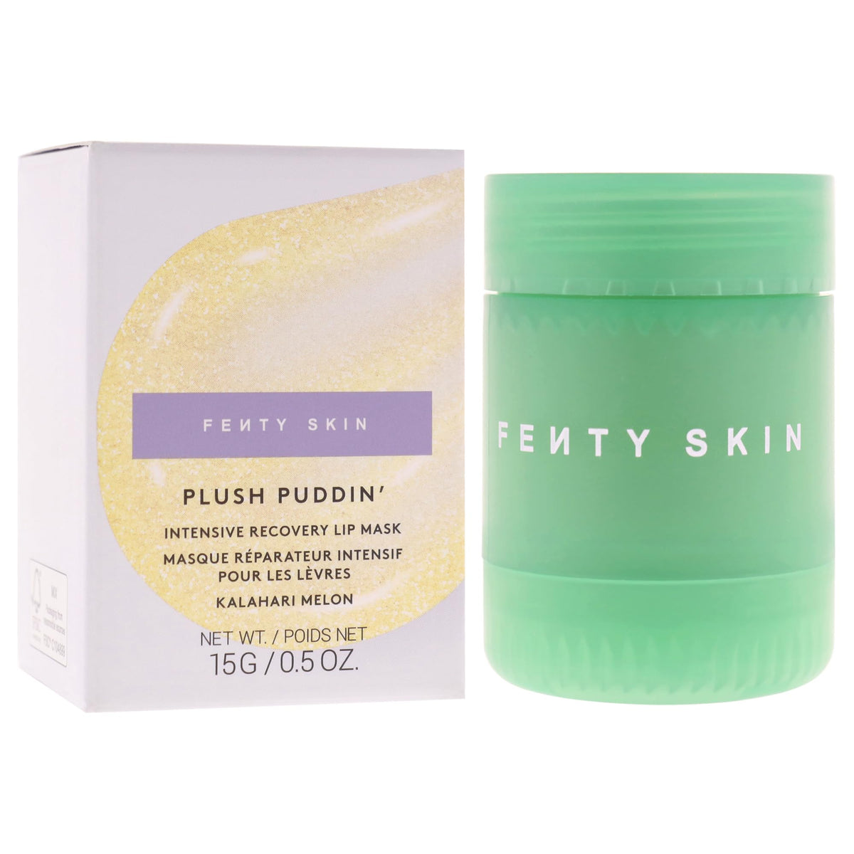 FENTY BEAUTY small spatula with product demonstrating hygienic application benefit
