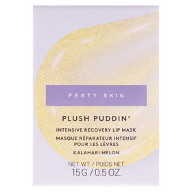 FENTY BEAUTY jar beside a coin showing 0.5 oz scale for travel-friendly benefit