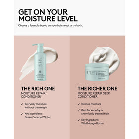 FENTY BEAUTY 300 ml bottle held in hand to show true size and travel convenience
