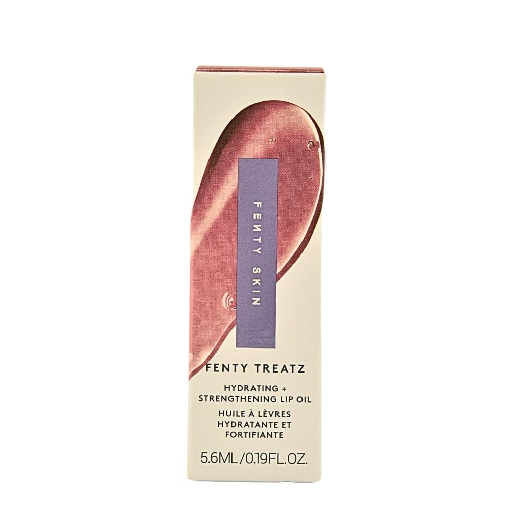 FENTY BEAUTY oil texture drop highlighting silky non-sticky hydration feel