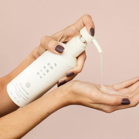 Fenty Hair rich lather texture demonstrating gentle cleansing and slip