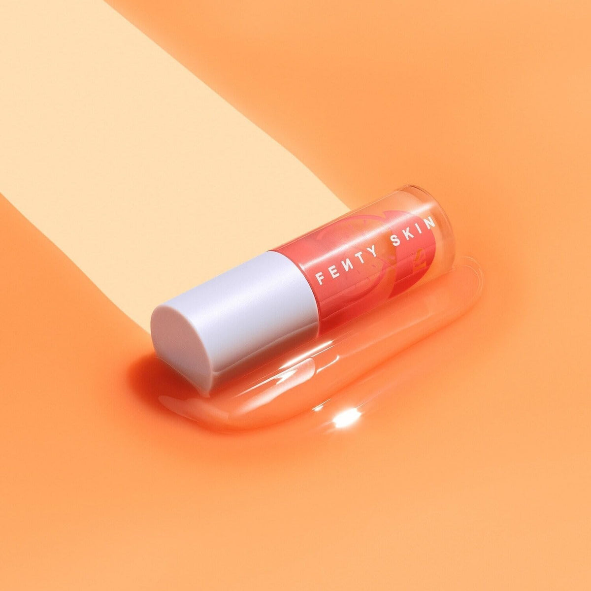 FENTY BEAUTY jojoba oil texture closeup showing nourishing hydration
