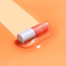 FENTY BEAUTY jojoba oil texture closeup showing nourishing hydration
