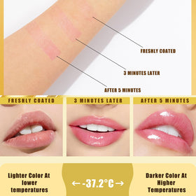Fenvio Lipstick applied on mature lips showing natural color enhancement
