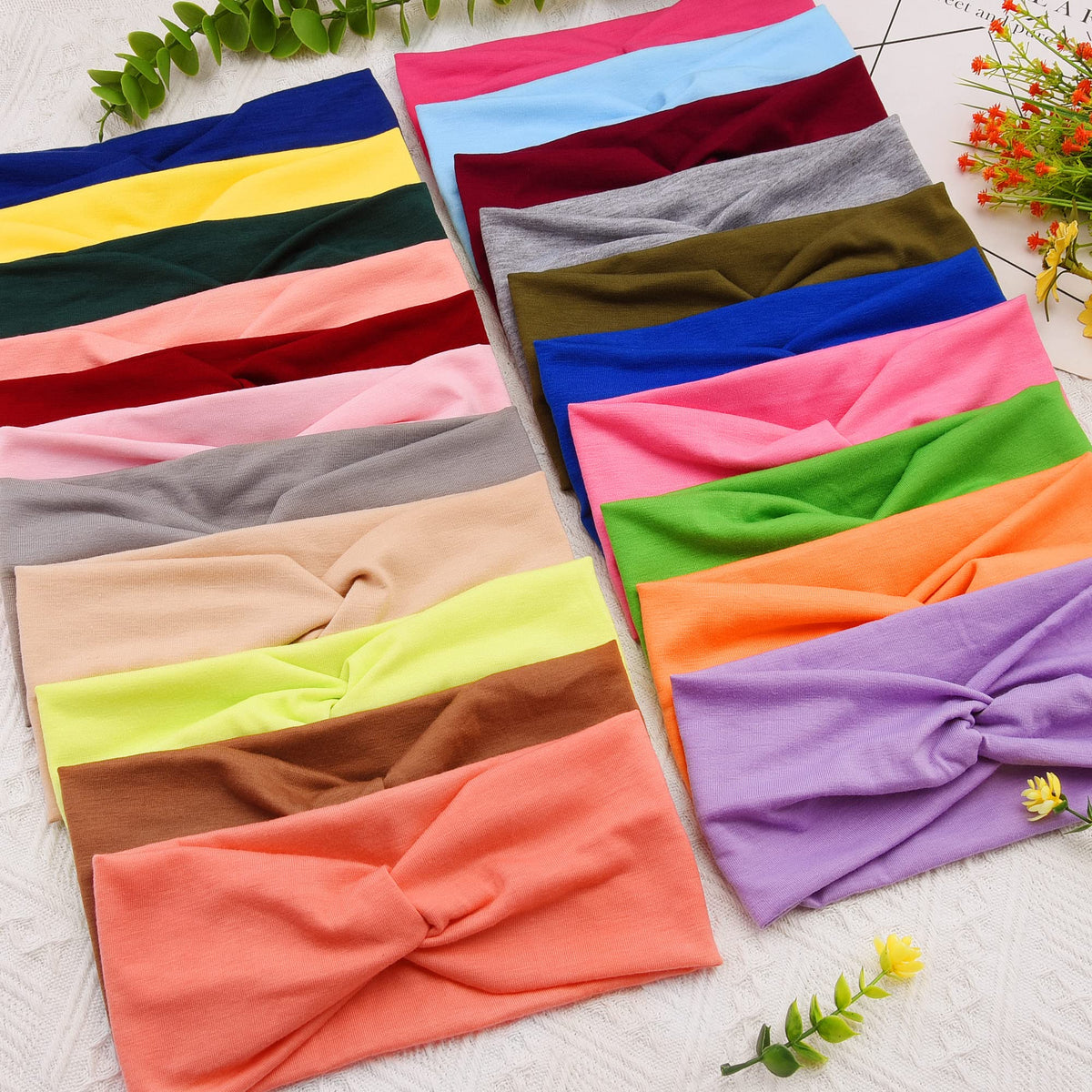 FEQO layout displaying all 21 colors for easy outfit matching and variety
