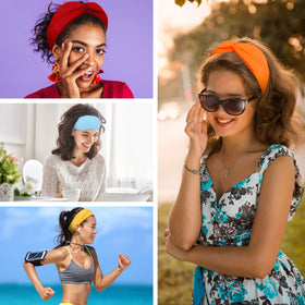 FEQO lifestyle street outfit shot adding fashion-forward color to casual wear