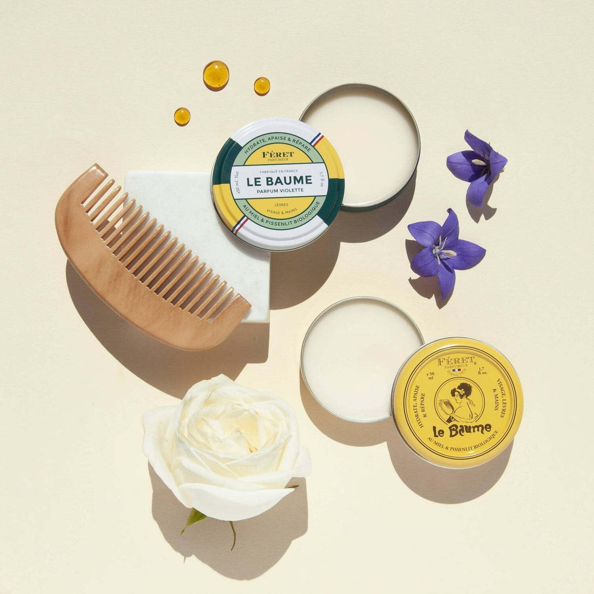 Feret Parfumeur treating cuticles to show restorative moisturization and smoother nails benefit