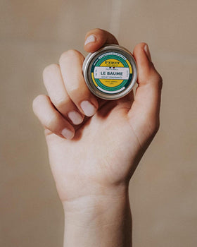 Feret Parfumeur balm texture close-up demonstrating smooth melting hydration