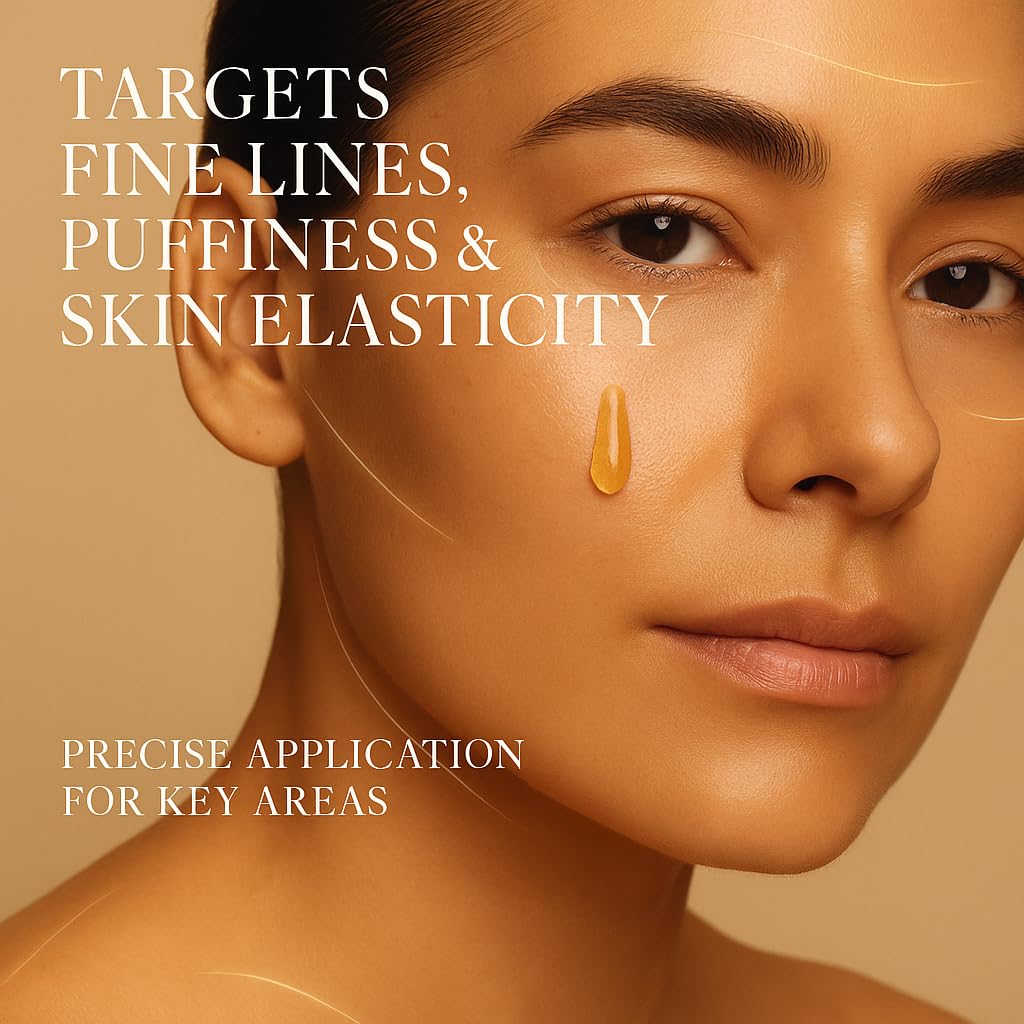 FERIHA hand applying oil to face and neck, fast absorbing hydration benefit