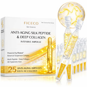 FICECO front packaging showing 25-piece ampoule kit and benefits