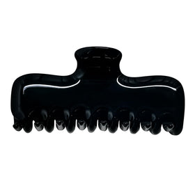 FidesAmor rectangular clip front view showing sleek black finish and secure hold